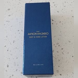 Aroma360 Blue Body & Hand Lotion, 8 oz. Brand New.